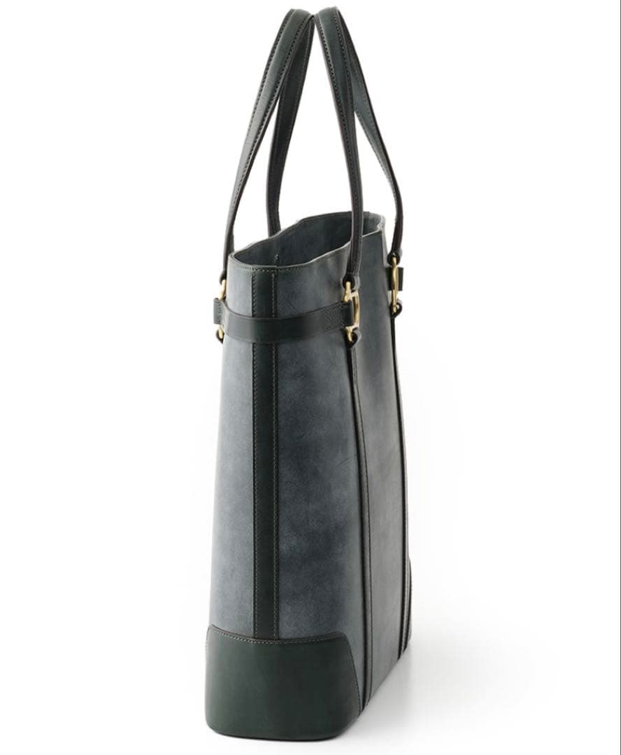 ソメスサドル somes スクエア トートバッグ SQ-01 ネイビー レザー