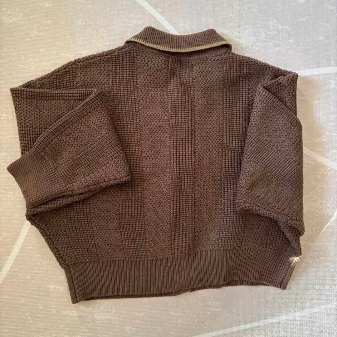 ろろ(25日のみ)FRED PERRY ブラウン ニット UK 10