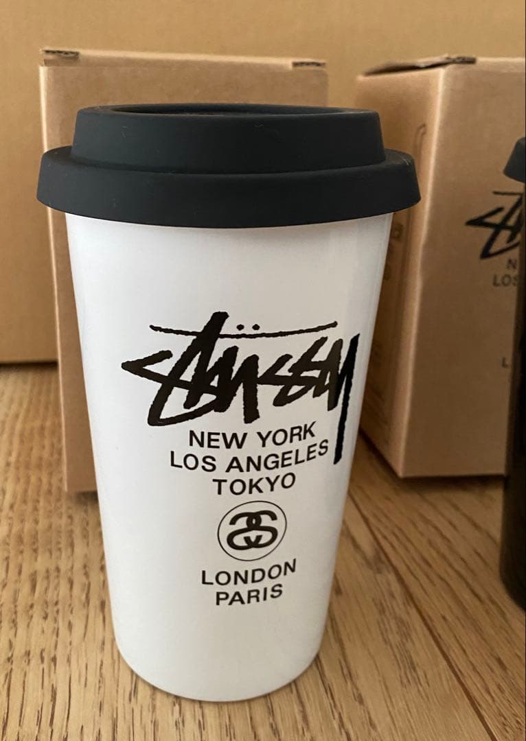 STUSSYステューシー ステューシー 非売品 タンブラー 陶器 2点セット