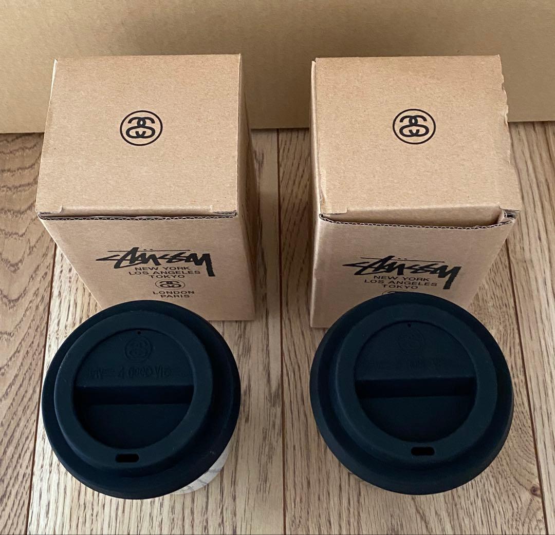 STUSSYステューシー ステューシー 非売品 タンブラー 陶器 2点セット