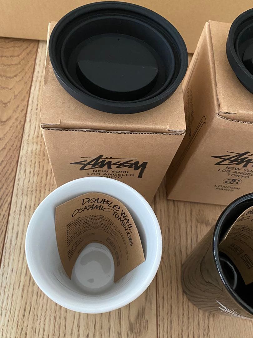 STUSSYステューシー ステューシー 非売品 タンブラー 陶器 2点セット
