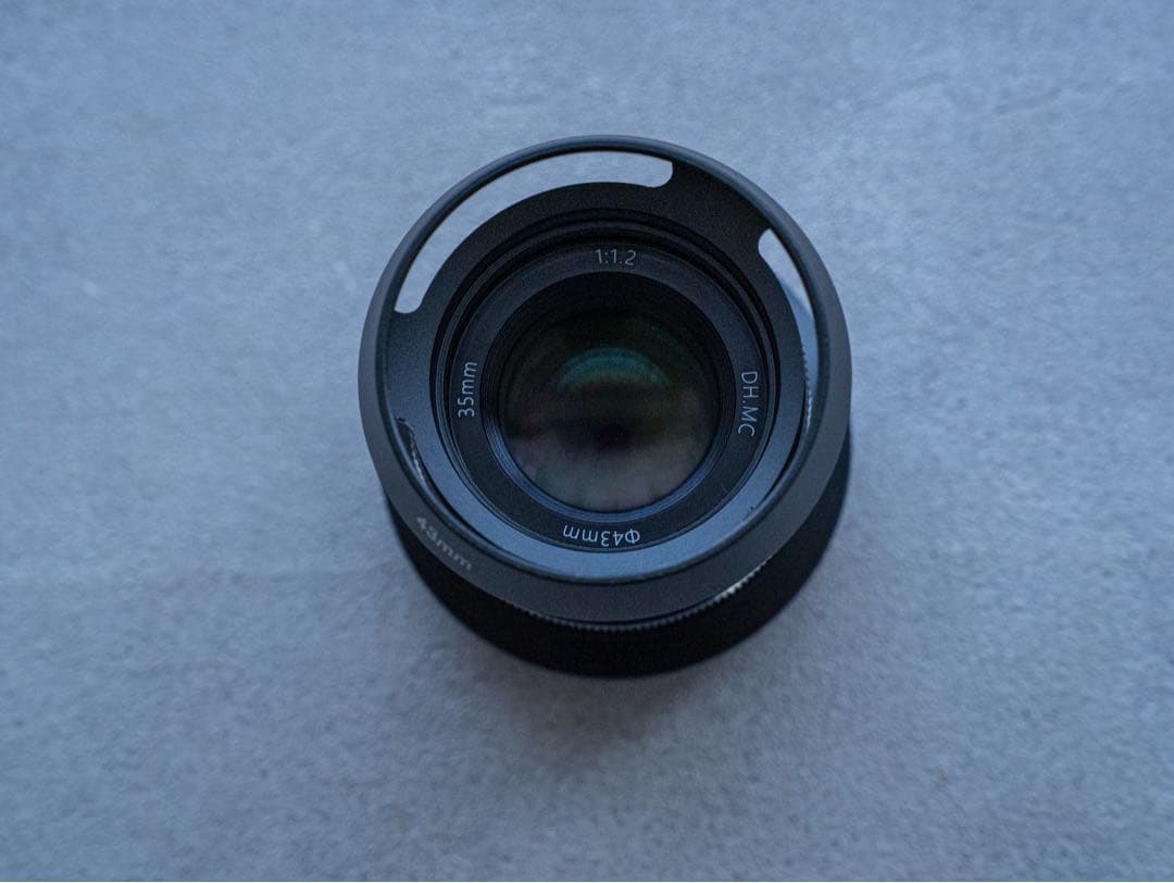 PERGEAR 35mm F1.2 マイクロフォーサーズ