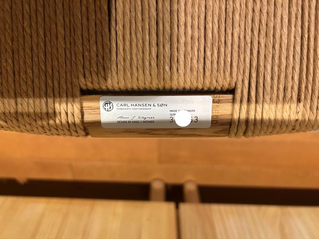 【yukimatta】　CH24 カール・ハンセン＆サン　Yチェア2脚目