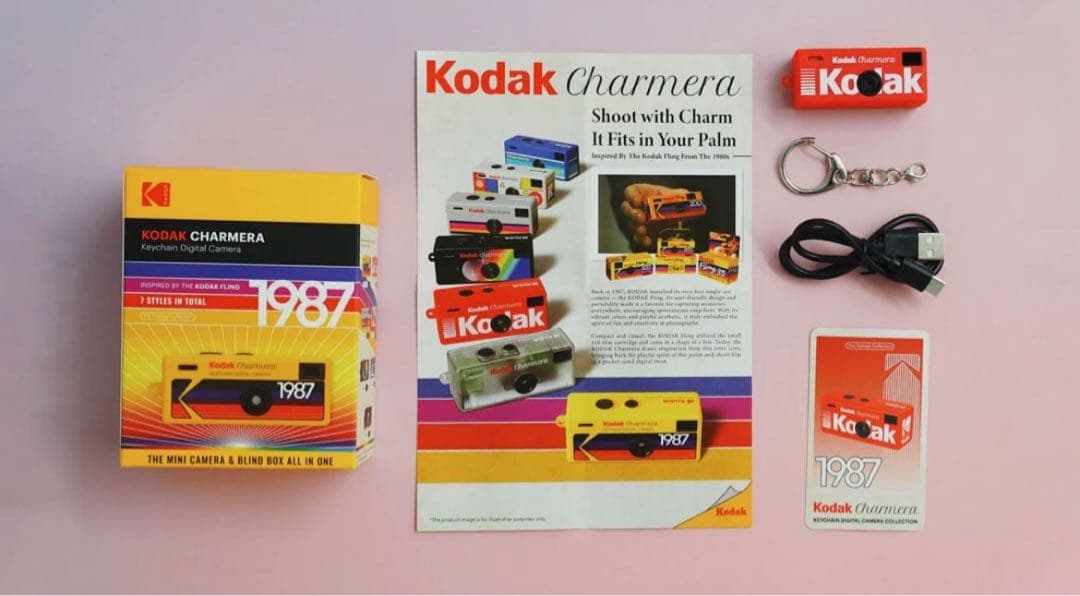 【11/9本日限定価格】Kodak Charmera デジタルカメラ
