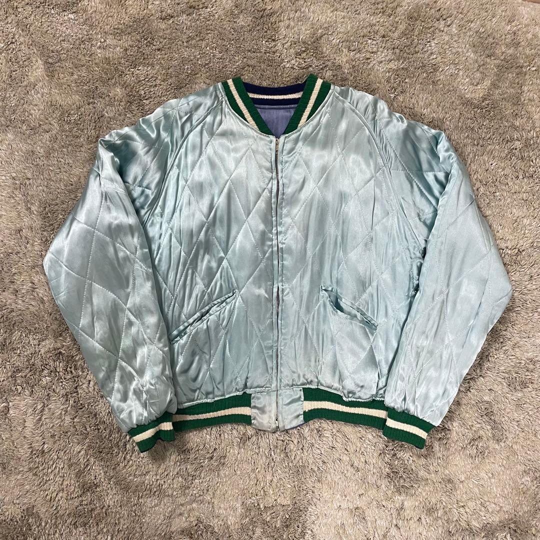 c*e様 スカジャン　ヴィンテージ　リバーシブル　古着　別珍　スーベニアジャケッ