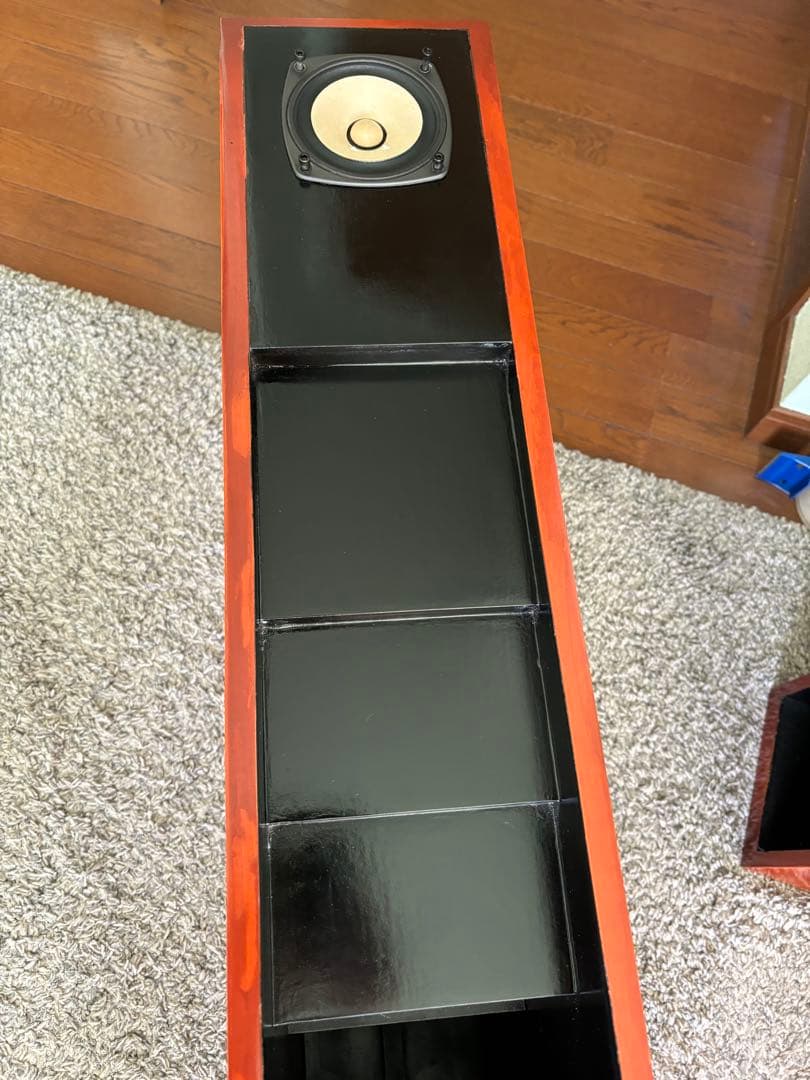 自作バックロードホーン　FOSTEX FE103en使用