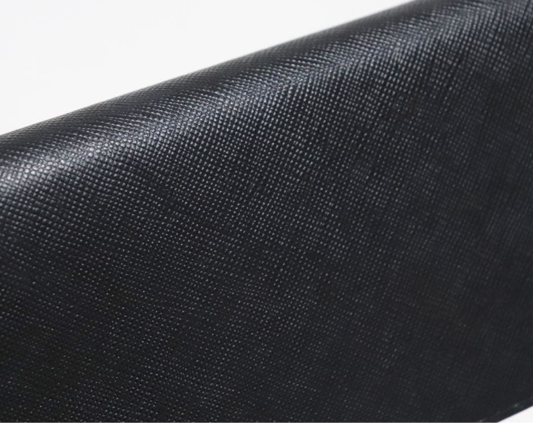 2点セット 新品 ポケット多数 ストライプバルーン レザーかぶせ式長財布