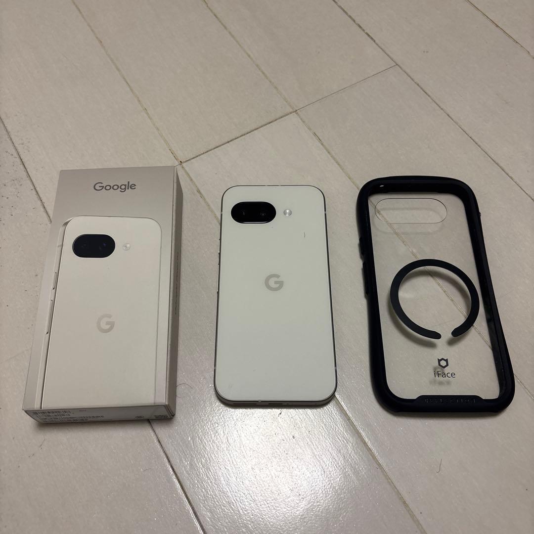 【美品】GooglePixel9a SIMフリー 128GB Porcelain