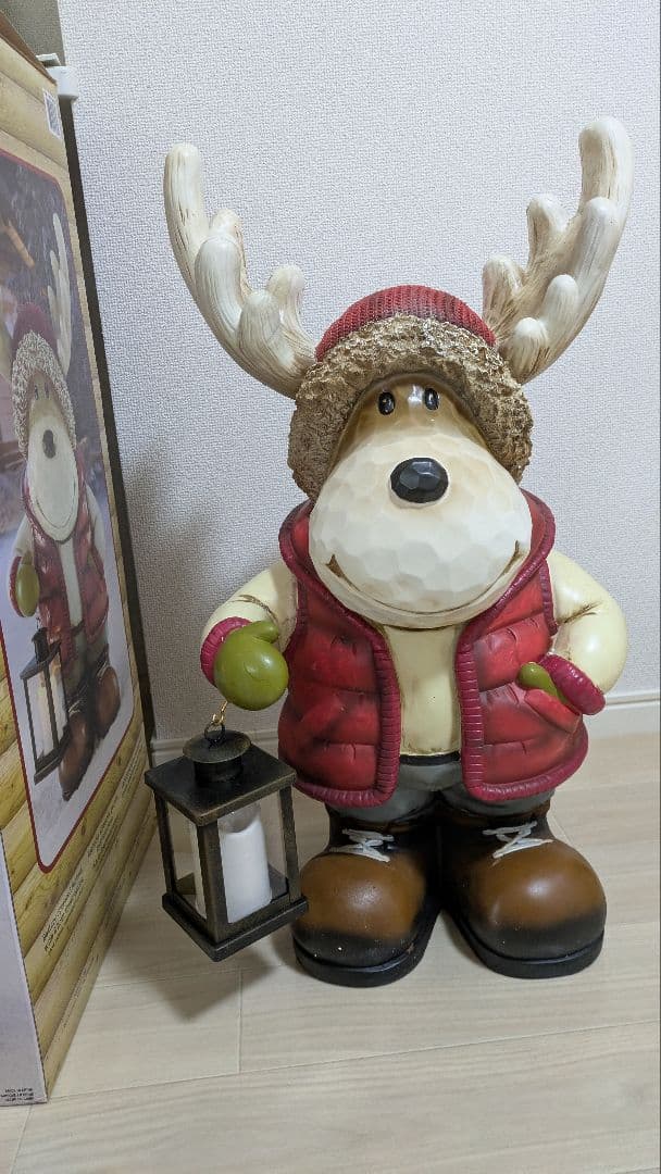 Moose Original Al トナカイのクリスマスデコレーション