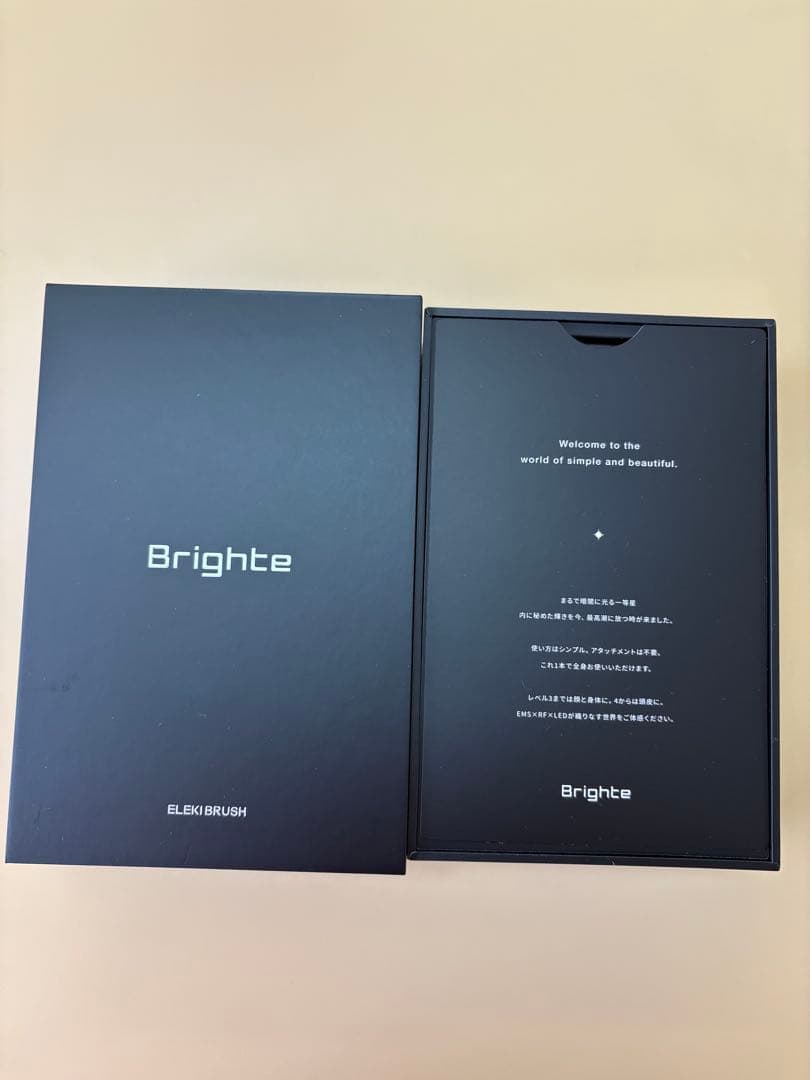 Brighte ELEKI BRUSH+（美顔器・ブラック）