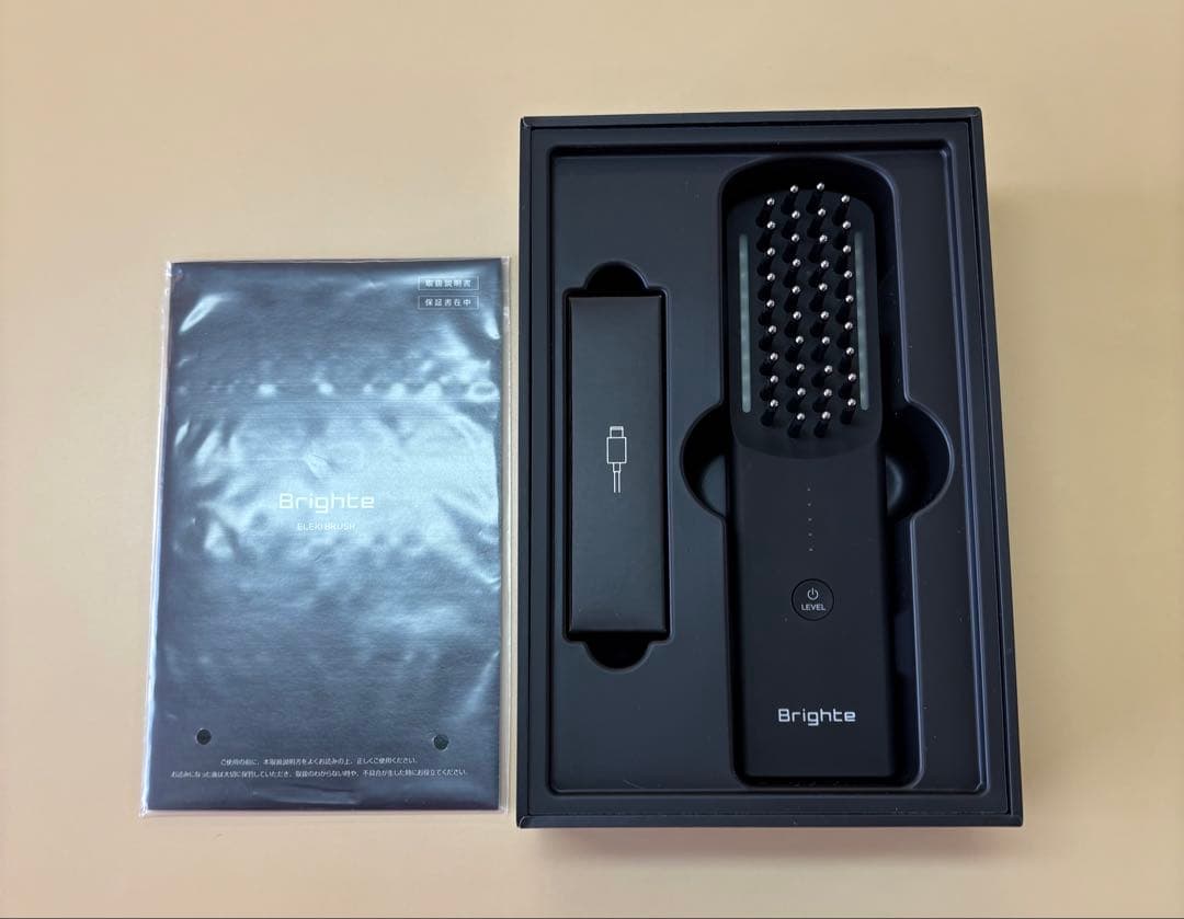 Brighte ELEKI BRUSH+（美顔器・ブラック）