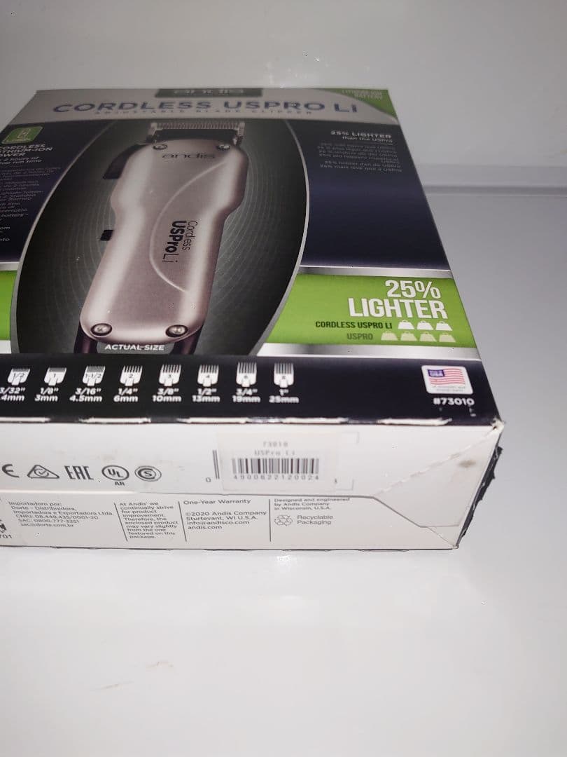 andis アンディス コードレスクリッパー USプロ Li 73010