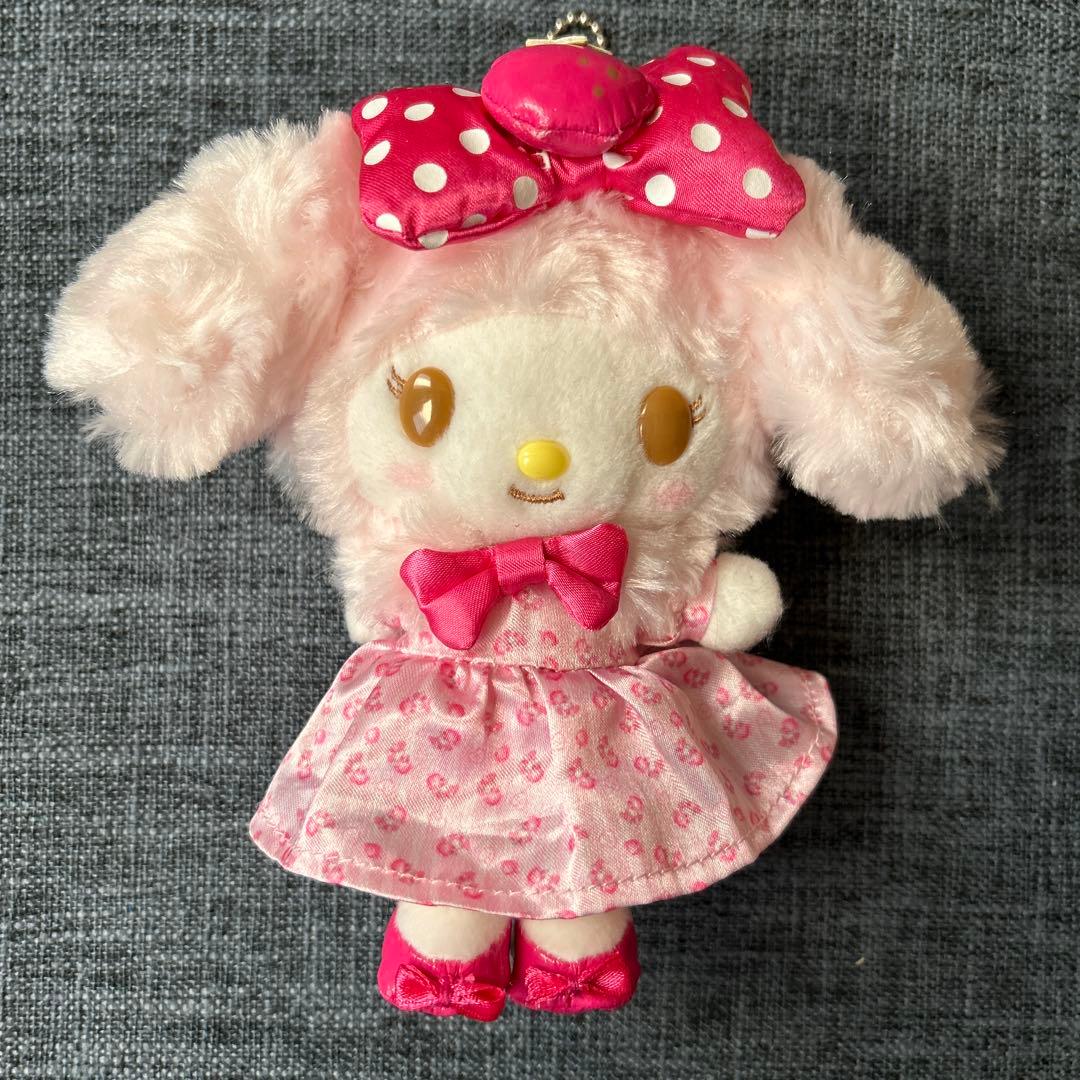 マイメロディ プリメロ おめかしシリーズ ぬいぐるみマスコット