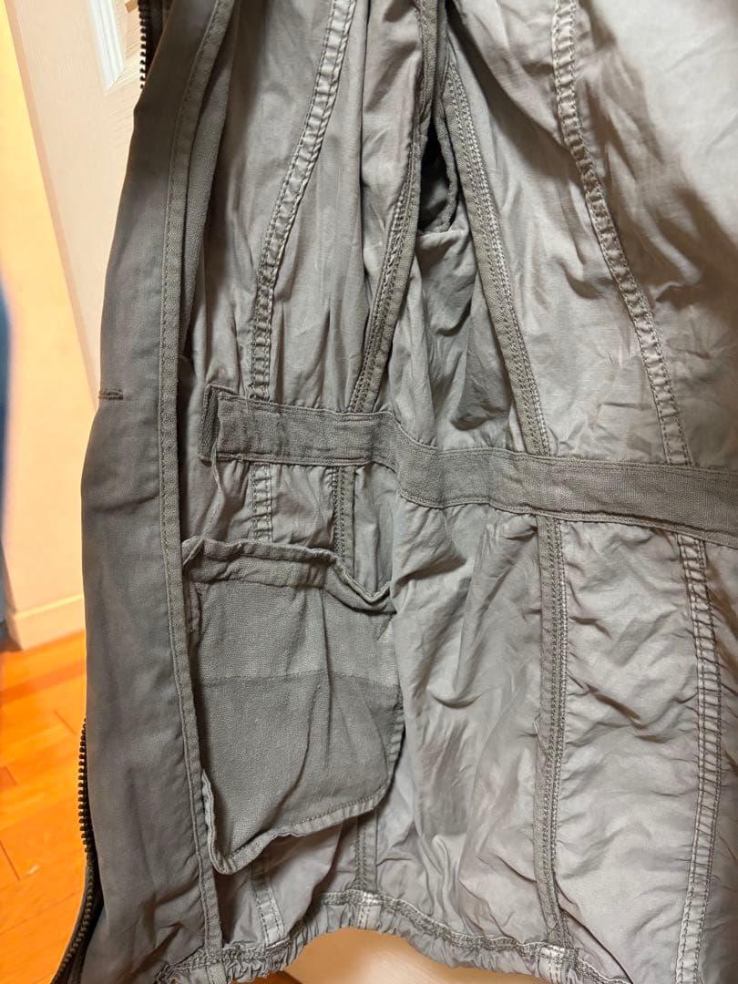 goa ビッグフードミリタリージャケット