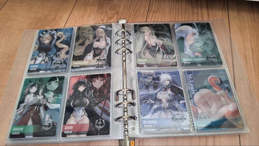 アズールレーン　トレーディングカードコレクションクリア1〜4 コンプ