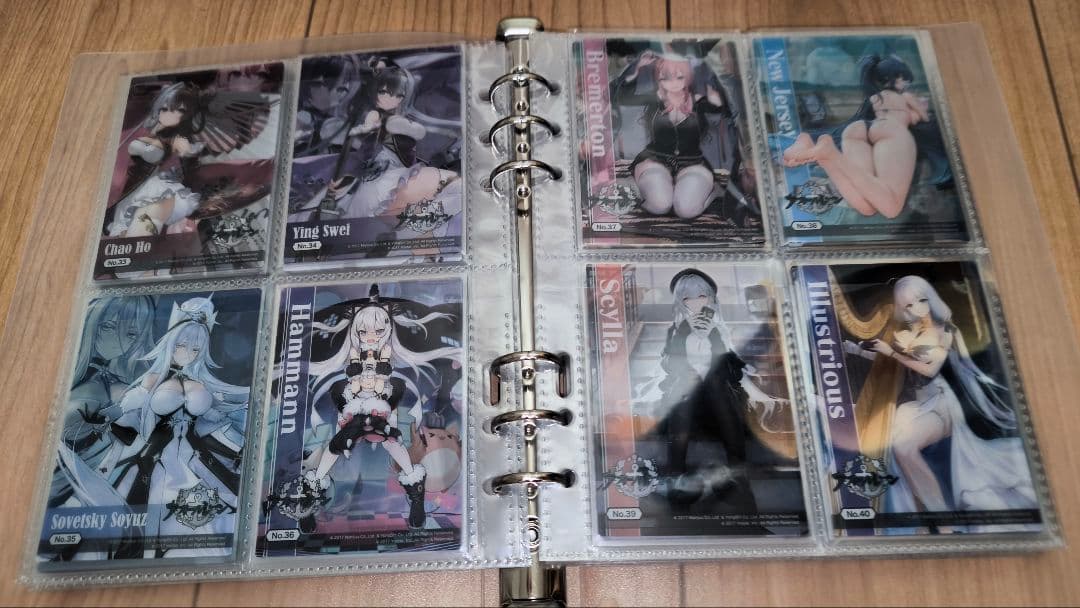 アズールレーン　トレーディングカードコレクションクリア1〜4 コンプ