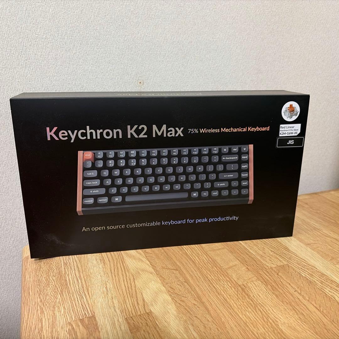 Keychron K2 Max メカニカルキーボード 日本語配列