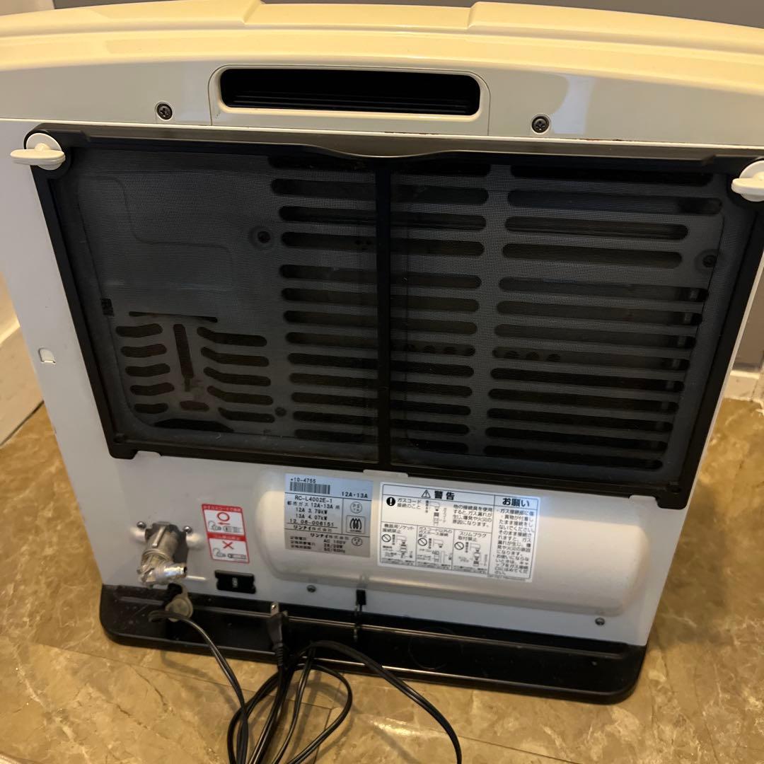 リンナイ 3.79kW 都市ガス　ガスファンヒーター RC-L4002E-1