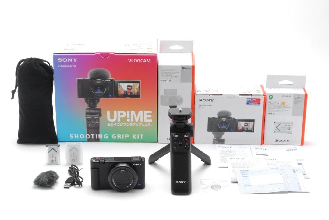 s【ほぼ新品】ソニー SONY VLOGCAM ZV-1G