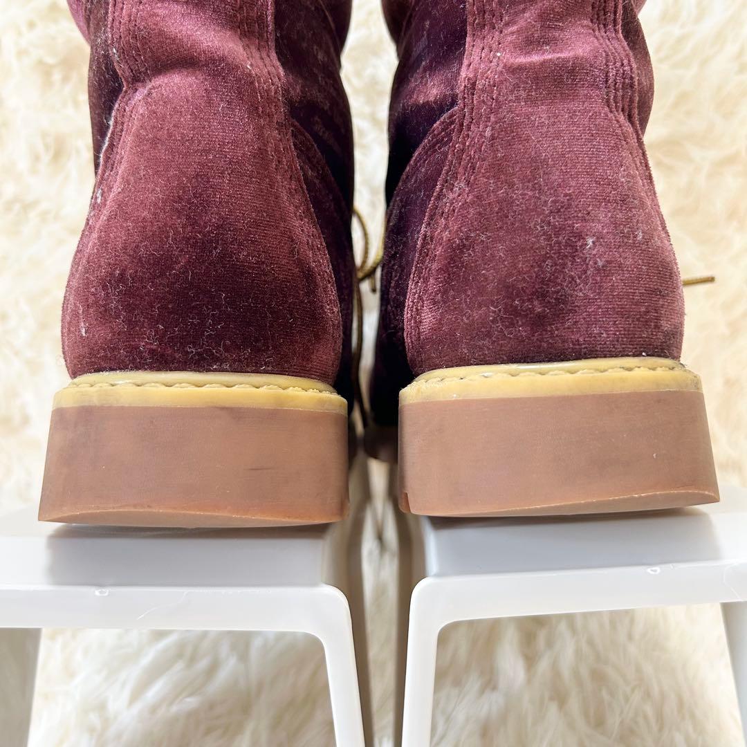 H*売様 ✨極美品✨Timberland×OFF-WHITE ベルベット 6ホー