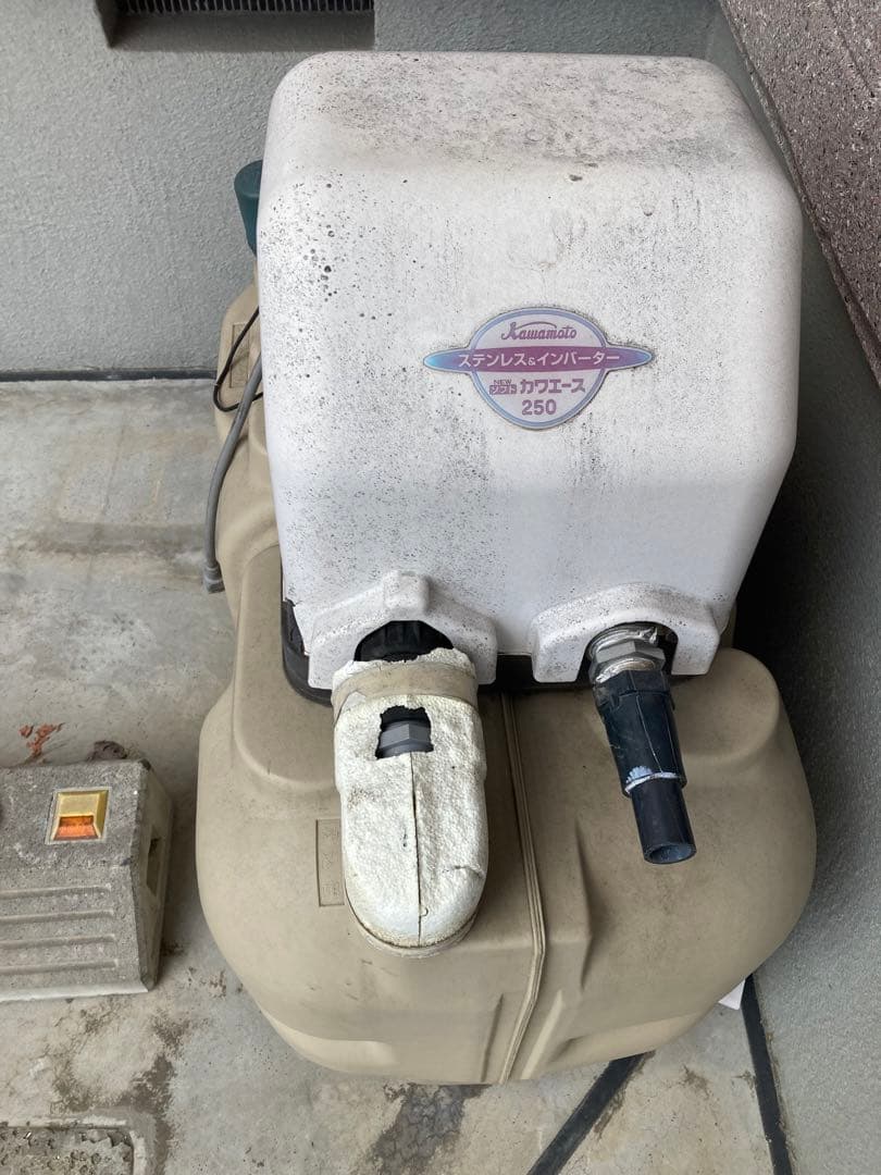 川本ポンプ カワエース NF2-250S ステンレス インバータ動作確認済み