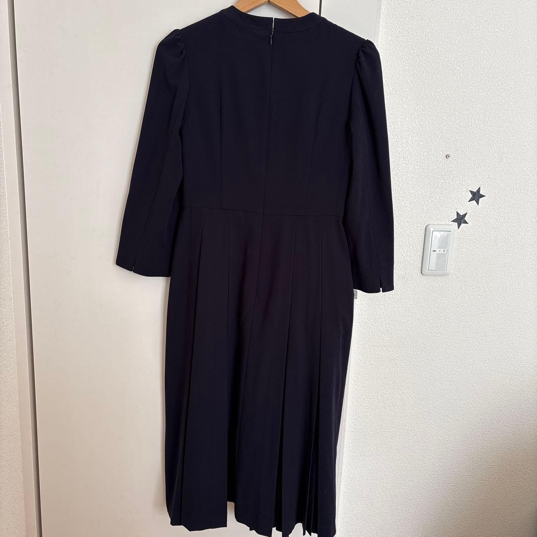 CELFORD セルフォード　ボウタイワンピース　ネイビー