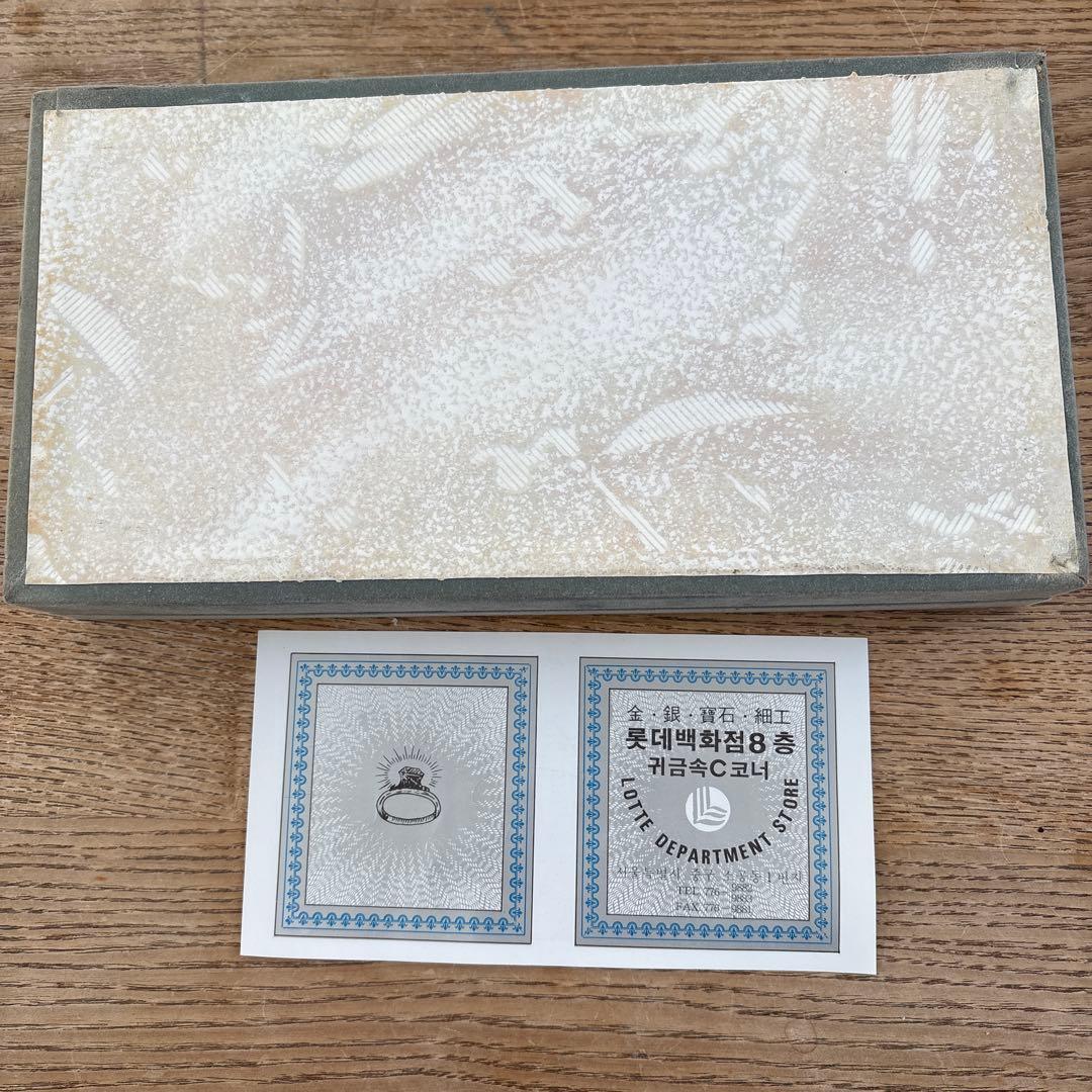 韓国　スプーンセット 2本保証書付き