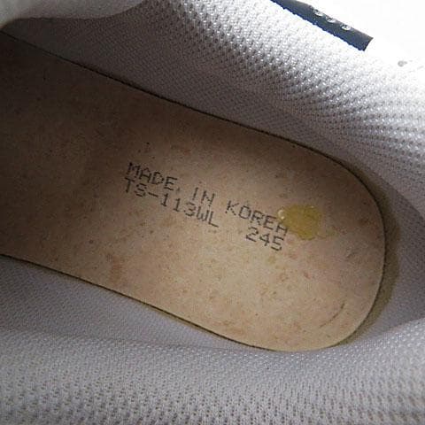 【美品】PEARLY GATES ゴルフシューズ サイズ24.5 [M6032]