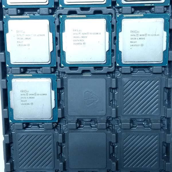 KN65-32【ジャンク】Intel CORE E3-1230V3 12枚セット