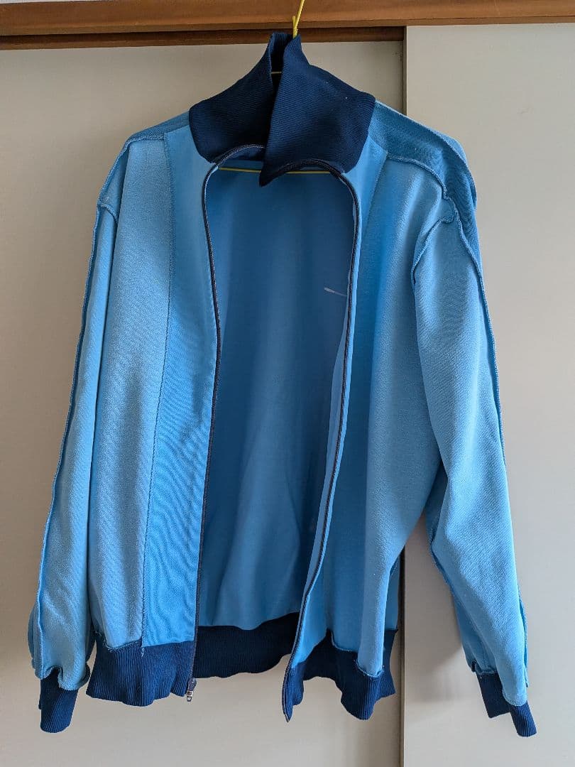 adidas 水色 ジャージ上下