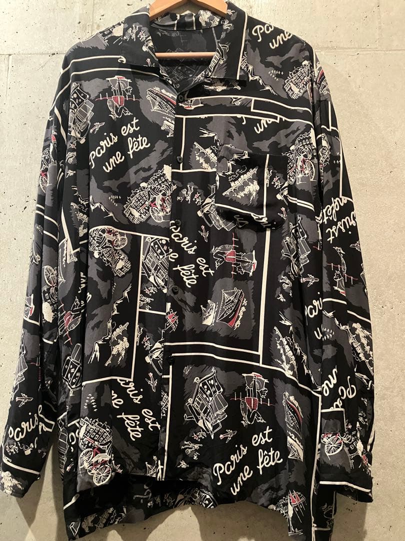 ポータークラシック アロハ シャツ 移動祝祭日 ALOHA PARIS サイズL