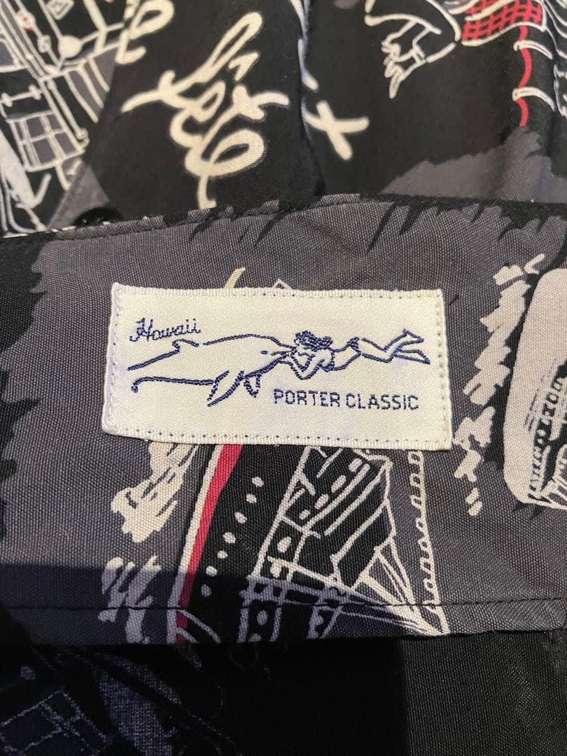 ポータークラシック アロハ シャツ 移動祝祭日 ALOHA PARIS サイズL