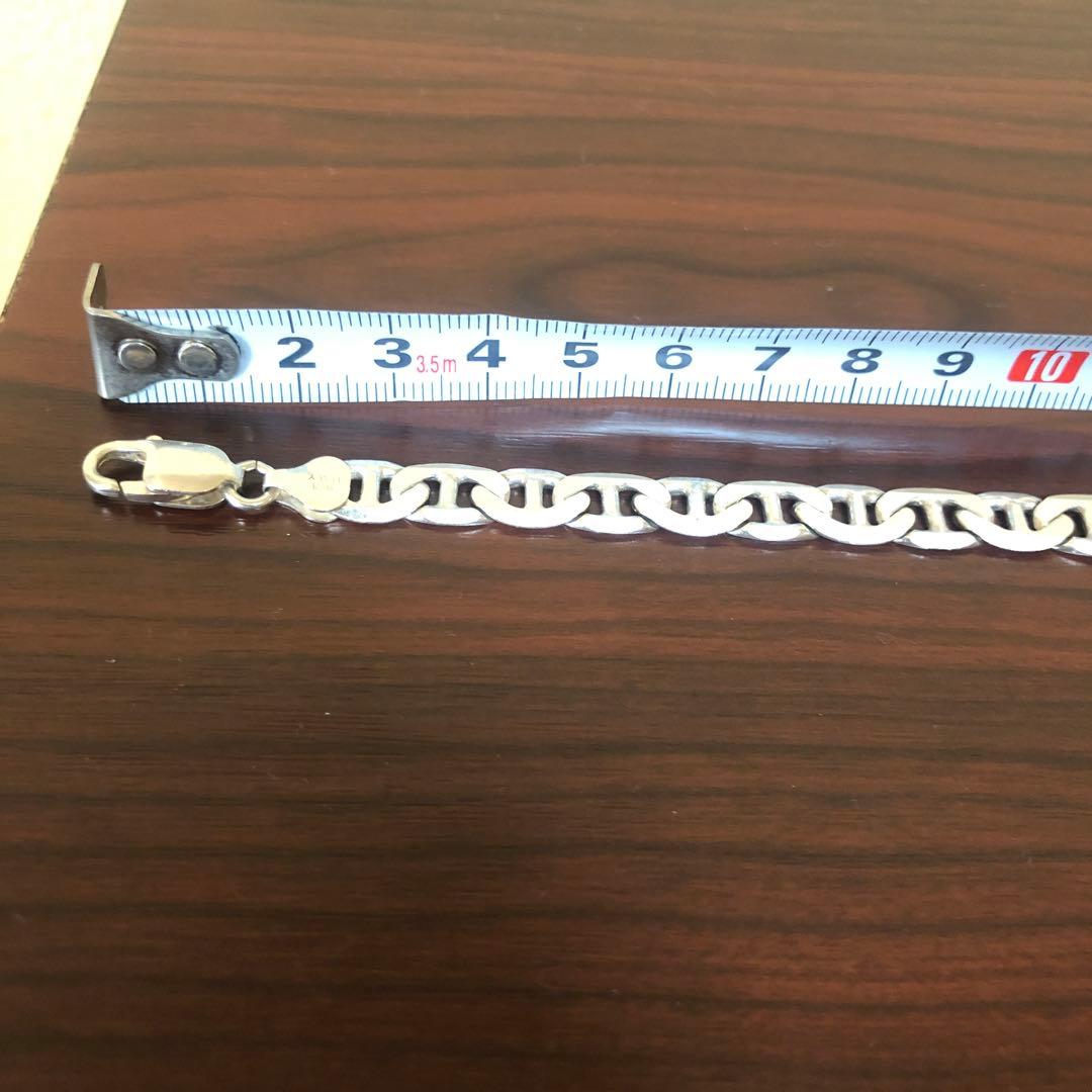 ネックレス☆アンカーチェーン／豚鼻／喜平／silver925／イタリア製