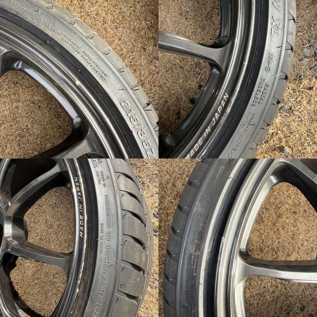 RAYS ZE40 18×8.5j+50 4本