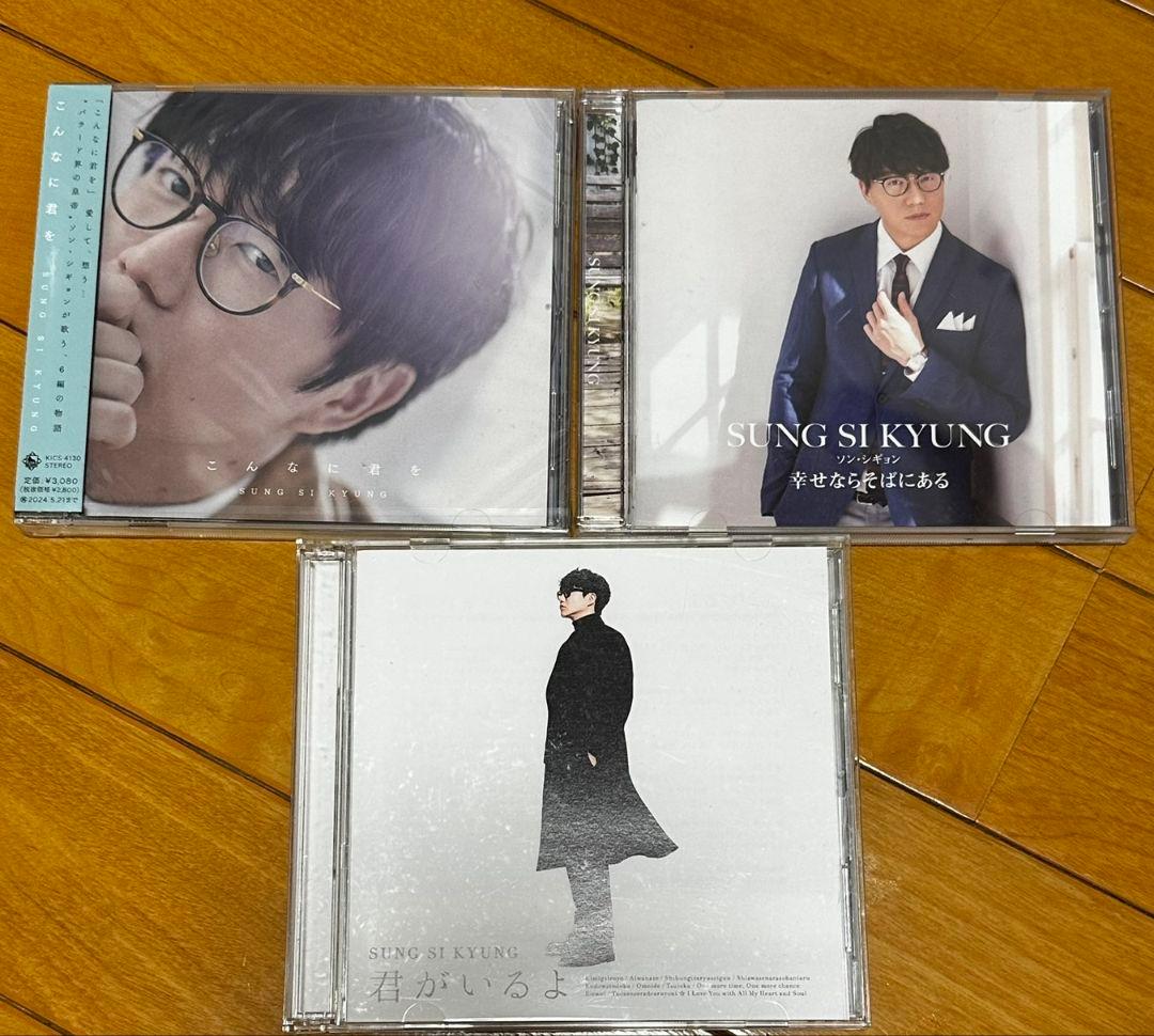 ソン・シギョン アルバム 韓国盤 日本盤 ペンライト 2018 ライブ銀テープ付