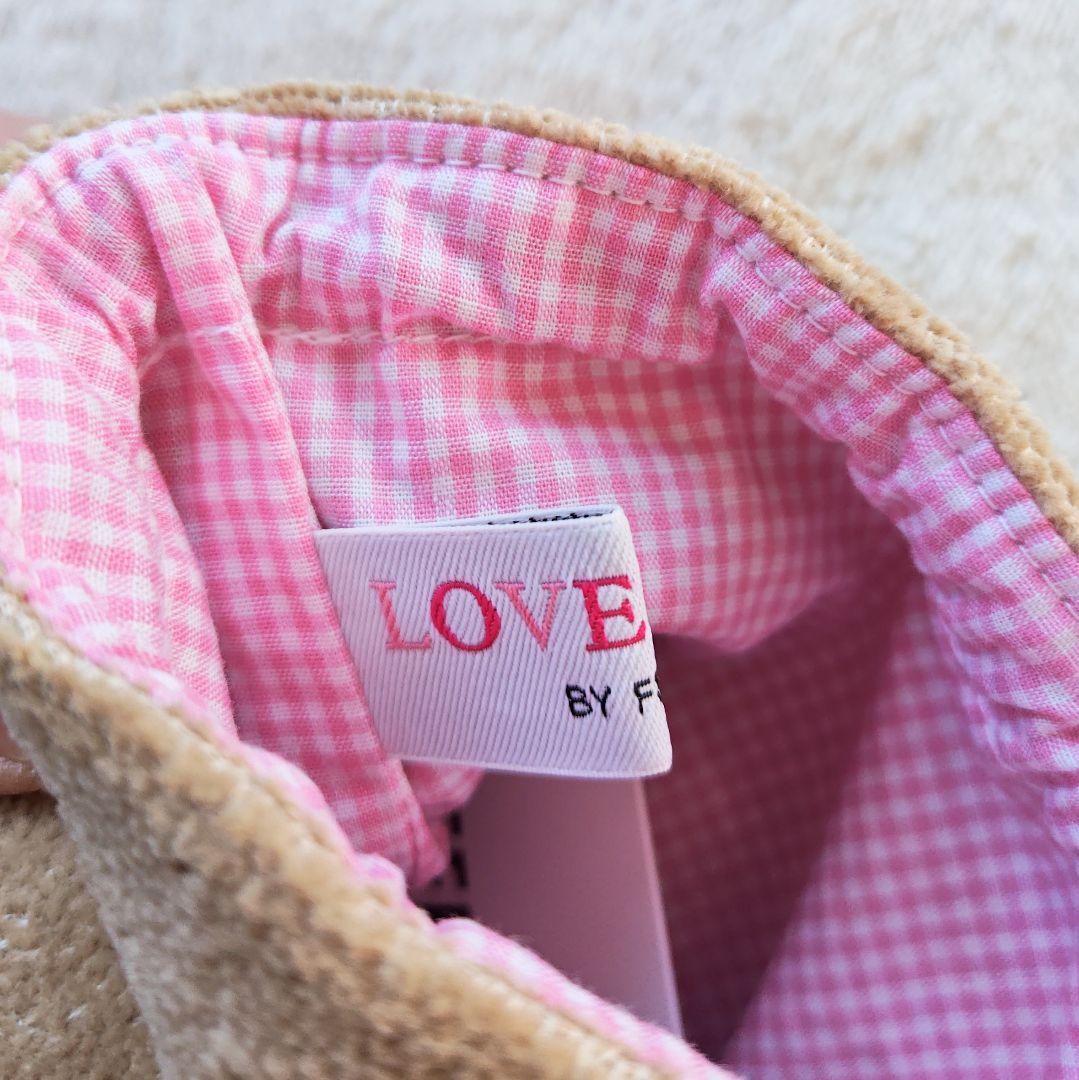 ★フェイラー公式オンライン完売★【新品未使用】ドアップテディガール 耳付き巾着