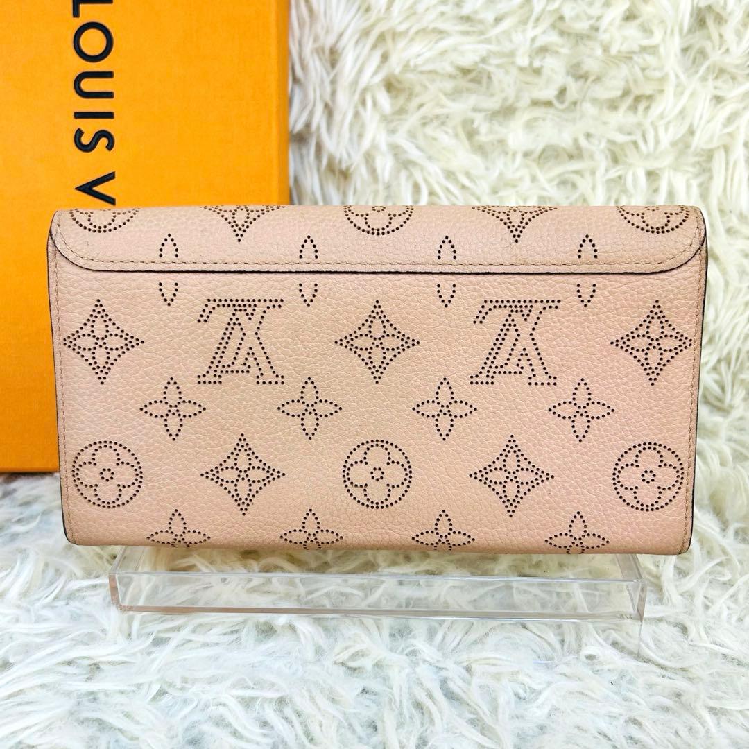 ルイヴィトン マヒナ ポルトフォイユ イリス マグノリア 長財布 M60145