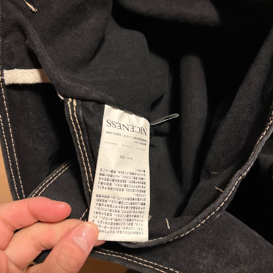 バッグ NICEENESS 25ss L.LESH CANVAS SHOULDER