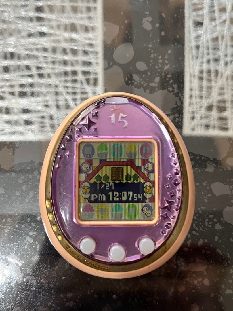 たまごっち iDL 15th Anniversary 15周年 パープル　ピンク