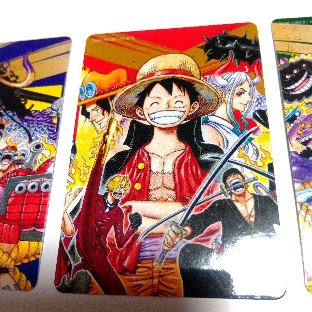 ワンピース　ナツコミ2022 　ダブルステッカー　3枚セット