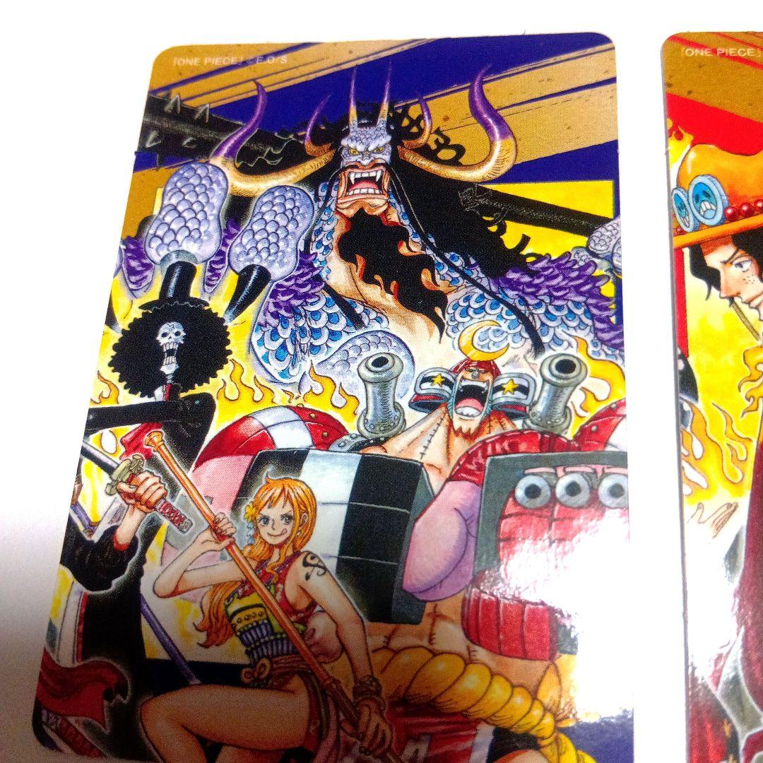 ワンピース　ナツコミ2022 　ダブルステッカー　3枚セット