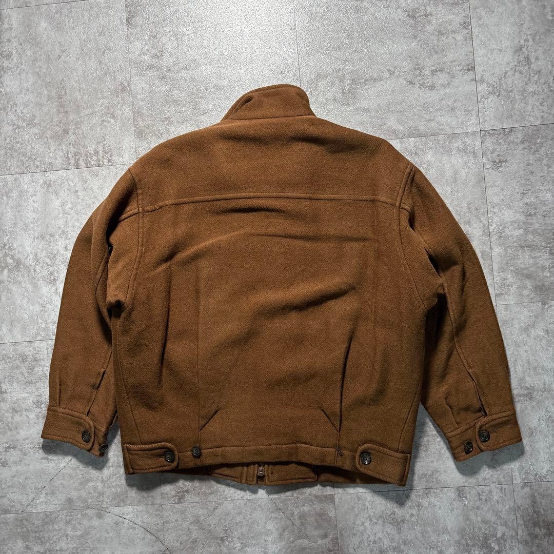 80s❣️ Burberry short wool Harrington jkt