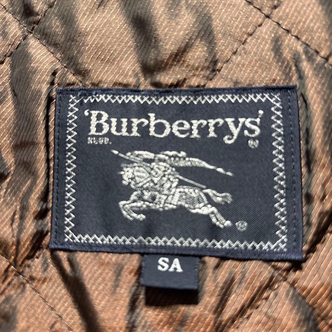 80s❣️ Burberry short wool Harrington jkt