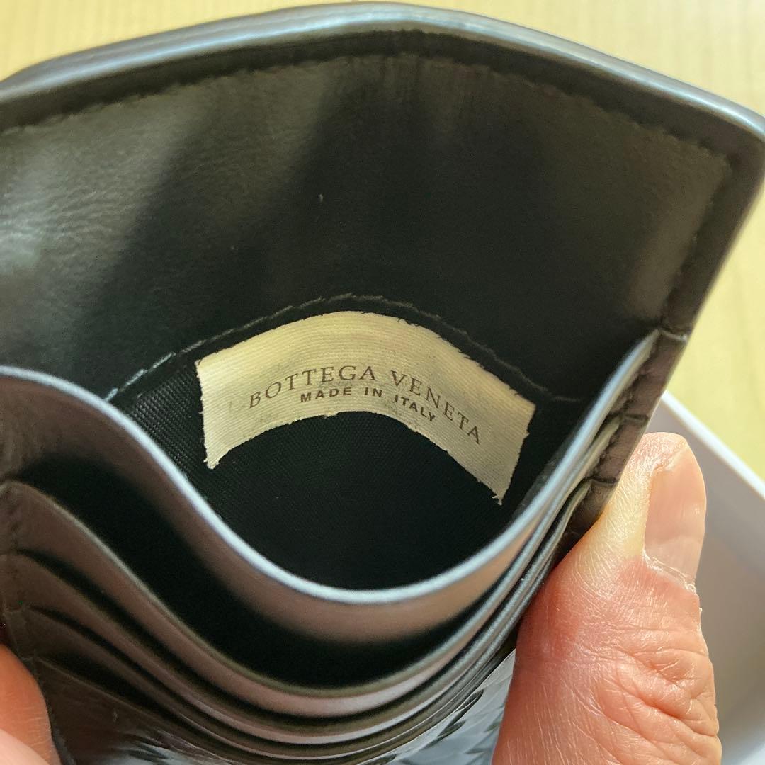 Bottega Veneta ブラック カードケース