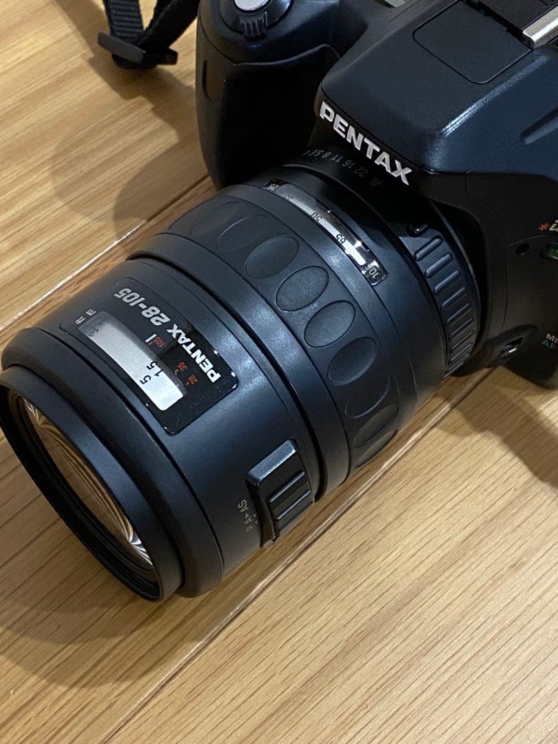 PENTAX ist DS CCDデジタル一眼レフ 28-105㍉レンズ　動作品