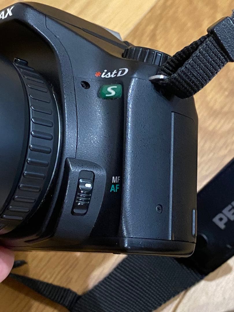 PENTAX ist DS CCDデジタル一眼レフ 28-105㍉レンズ　動作品