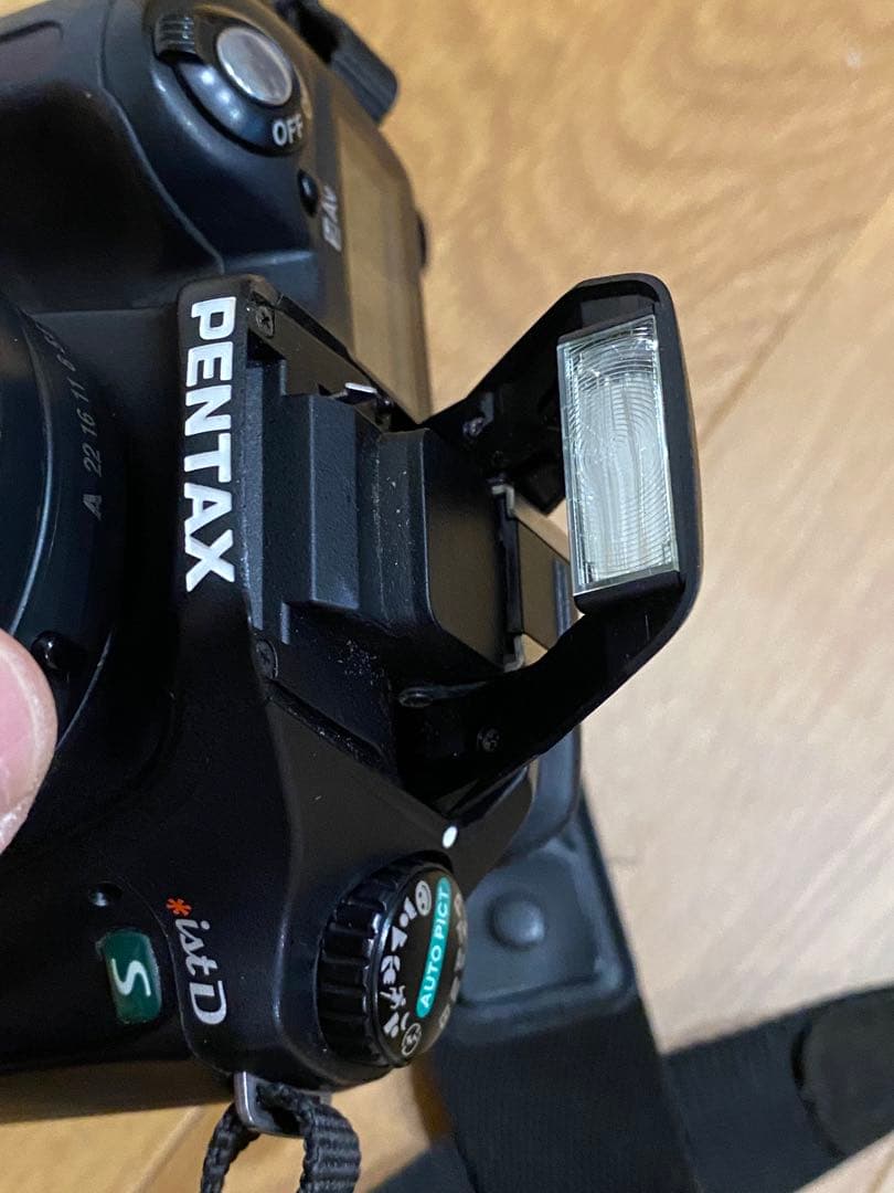 PENTAX ist DS CCDデジタル一眼レフ 28-105㍉レンズ　動作品