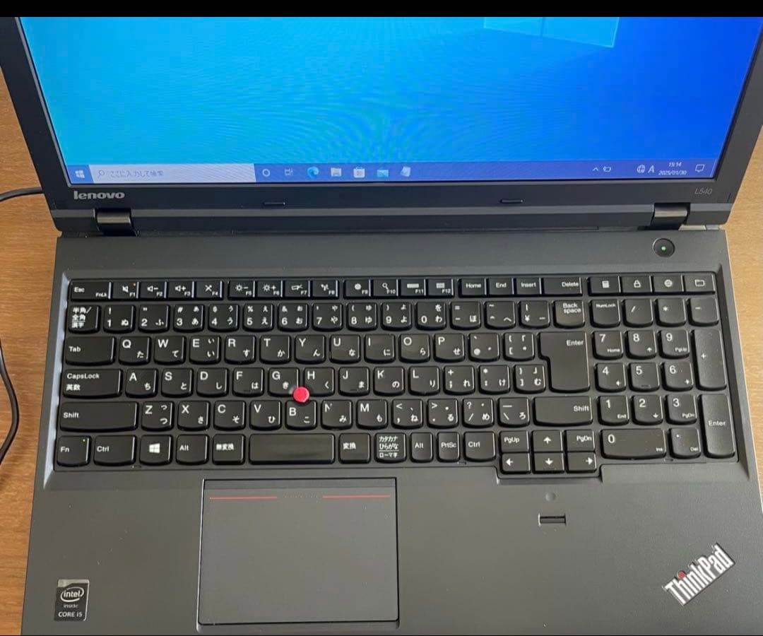 爆速！Lenovo ThinkPad L540 i5 SSD DVDドライブ付き