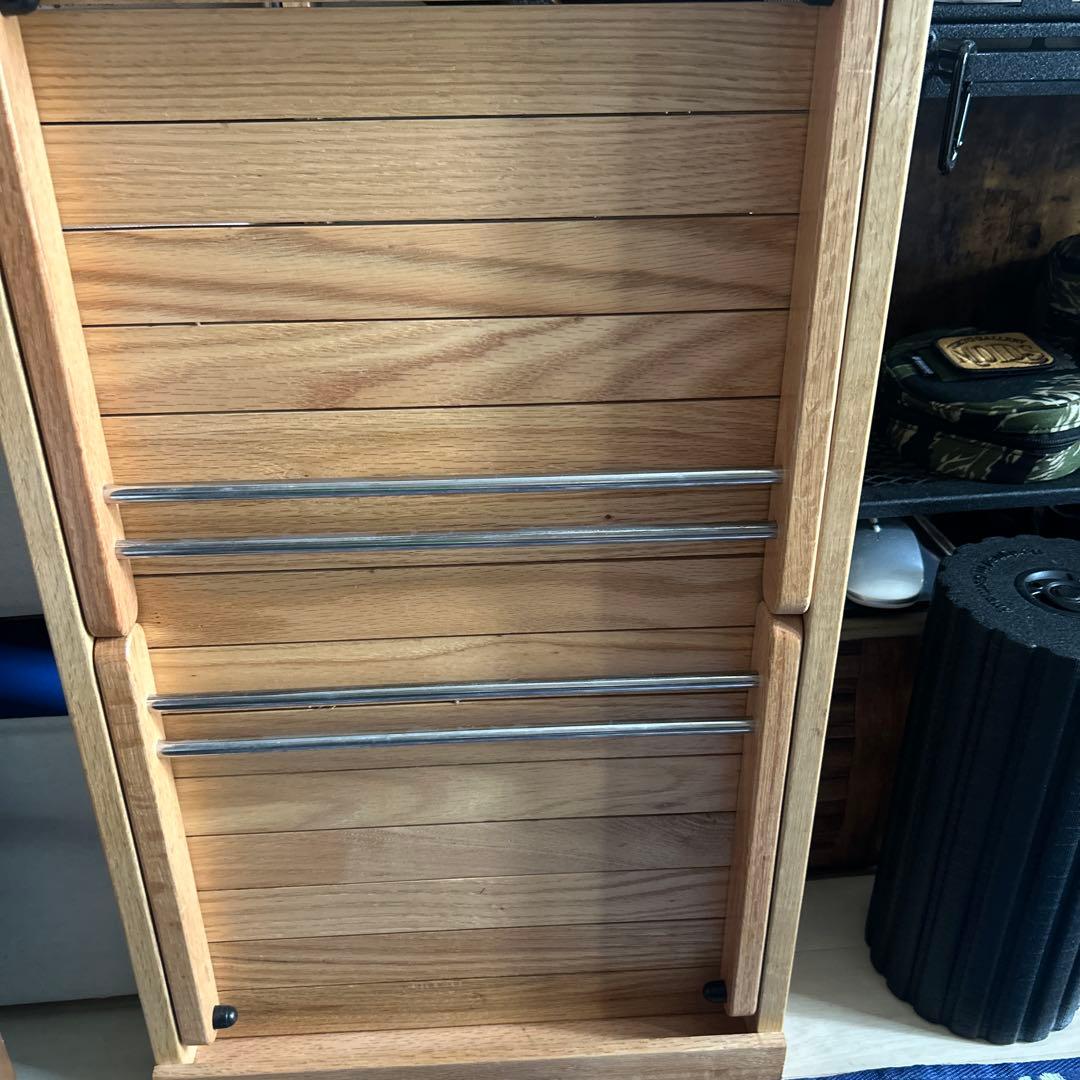 kimiキャンプ折りたたみ木製アウトドアテーブル＋ケース付き