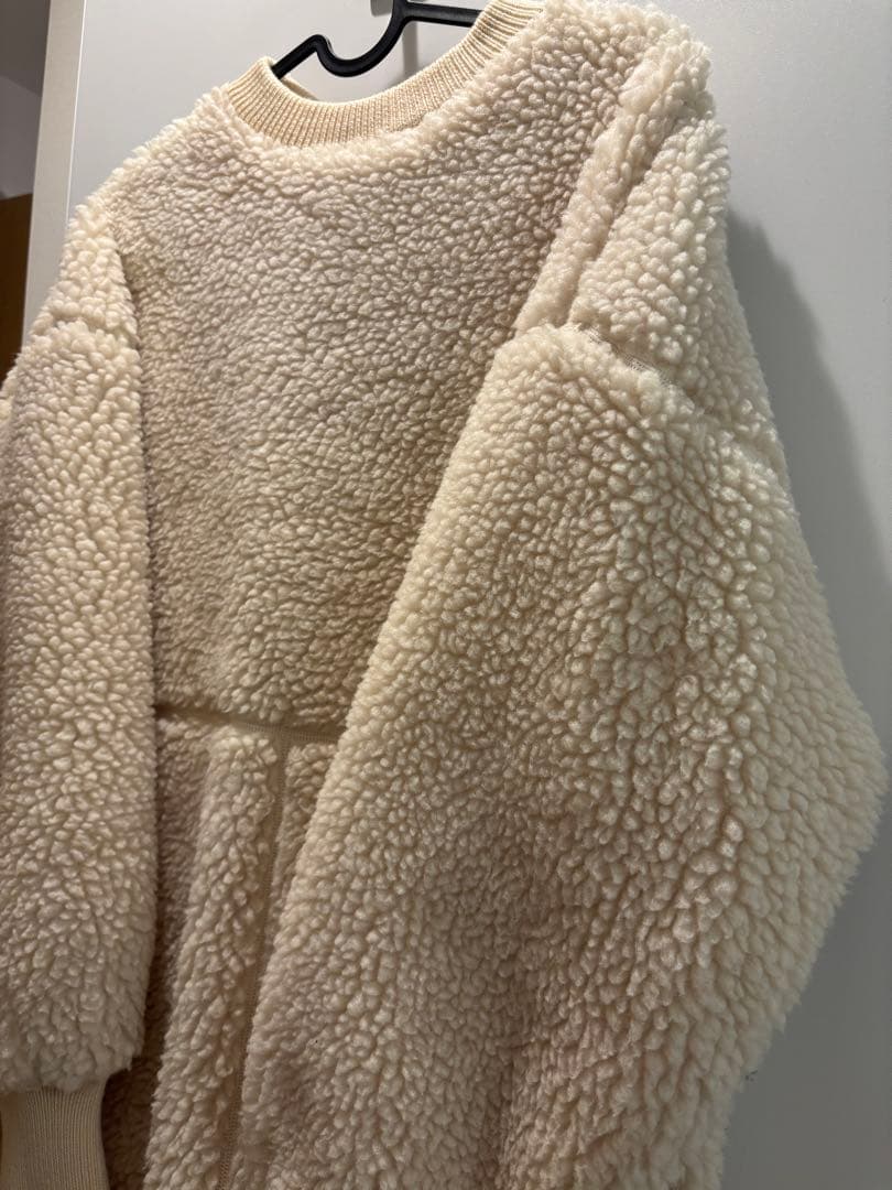 HYKE ボア プルオーバー